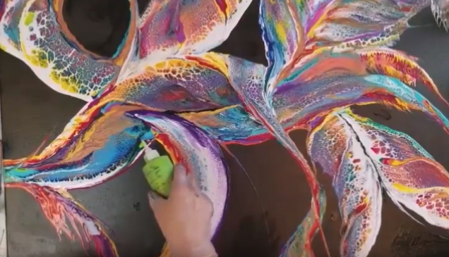 Feather Dance Video Clipping