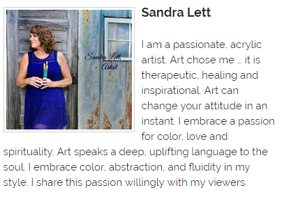 Sandra Named As Workshop Instructor, Gathering of Artisans 2019