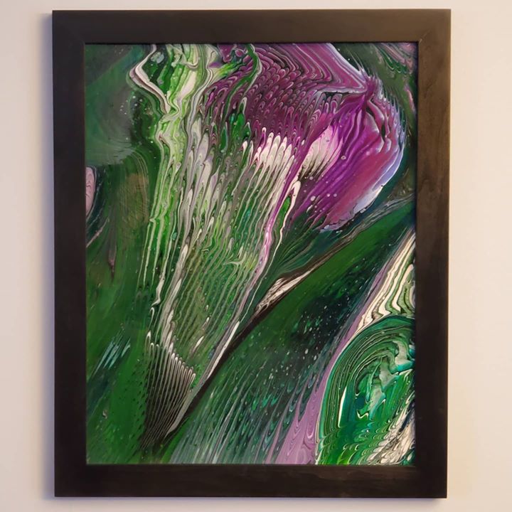 LILIUM 19X23 Gloss finish and custom frame.  Available   
Swipe to