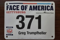 Face of America Gettysburg Tag