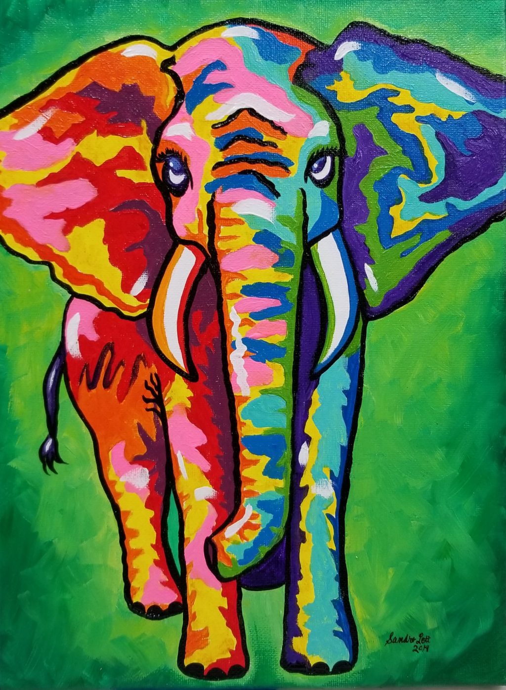 Funky Elephant Example